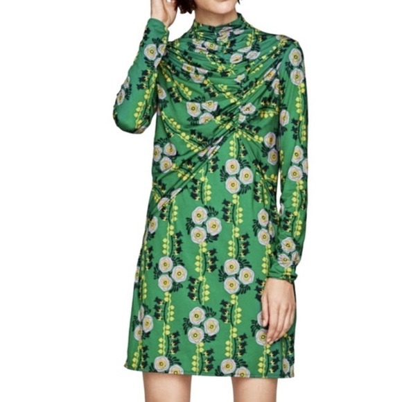 Zara Dresses & Skirts - ZARA•NWOT Green Draped Casual Dress